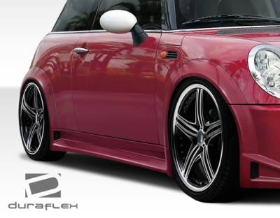 Duraflex - Mini Cooper Duraflex Type Z Wide Body Fender Flares - 6 Piece - 108320 - Image 2