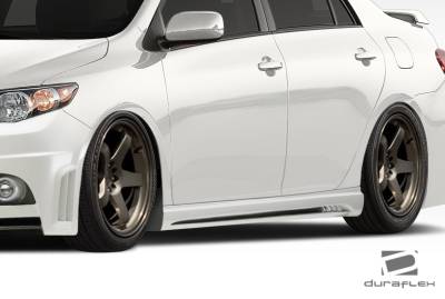 Duraflex - Toyota Corolla Duraflex W-1 Body Kit - 4 Piece - 108401 - Image 6