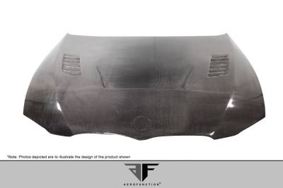 Aero Function - BMW 3 Series Convert AF1 Aero Function CFP Body Kit Hood 108932 - Image 3