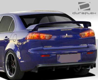 Duraflex - Mitsubishi Lancer Duraflex M Power Rear Diffuser - 1 Piece - 109290 - Image 2