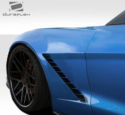 Duraflex - Chevrolet Corvette Stingray Z Duraflex Body Kit- Front Fenders 109688 - Image 2