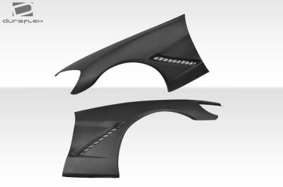 Duraflex - Chevrolet Corvette Stingray Z Duraflex Body Kit- Front Fenders 109688 - Image 4