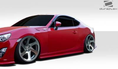 Duraflex - Scion FRS Duraflex Duraflex V-Speed Side Skirts Rocker Panels - 2 Piece - 112060 - Image 2