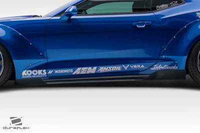 Duraflex - Chevrolet Camaro Grid Duraflex Side Skirts Body Kit 113023 - Image 3