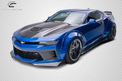 Carbon Creations - Chevrolet Camaro Grid DriTech Carbon Fiber Air Duct Extensions 113179 - Image 7