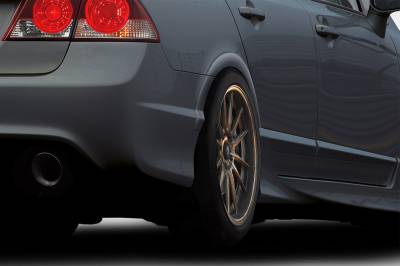 Duraflex - Honda Civic JDM 4dr Type M Duraflex Rear Fender Flares 114281 - Image 2