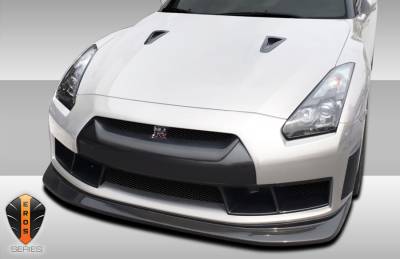 Duraflex - Nissan GT-R Duraflex Eros Version 4 Front Bumper Cover - 1 Piece - 108701 - Image 2