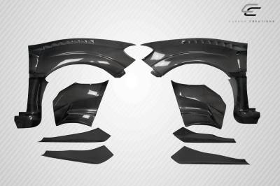 Carbon Creations - Subaru WRX VRS Carbon Fiber Body Kit- Wide Front Fenders 116961 - Image 2