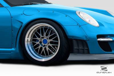 Duraflex - Porsche 997 LBW Duraflex Body Kit- Front Fenders 117288 - Image 2