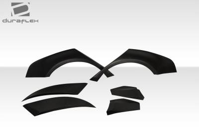 Duraflex - BMW 3 Series KTV Duraflex 6pcs Rear Fender Flares 117446 - Image 3