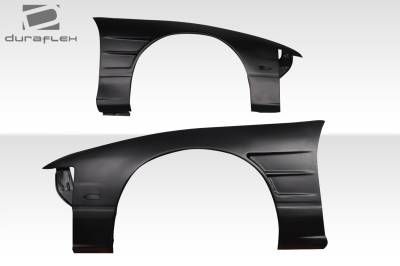 Duraflex - Nissan 240SX D1 Duraflex Body Kit- 25MM Front Fenders 117676 - Image 5