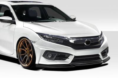 Duraflex - Honda Civic Yoka Duraflex 3pcs Front Bumper Lip Body Kit 117944 - Image 2