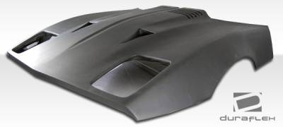 Duraflex - Chevrolet Corvette Duraflex Twin Turbo Hood - 1 Piece - 103444 - Image 4