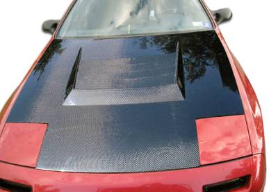 Mazda RX-7 Carbon Creations D-1 Hood - 1 Piece - 104230