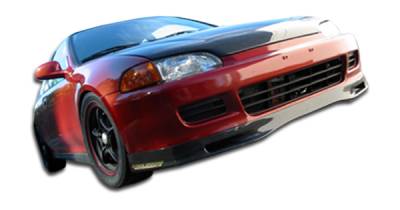 Honda Civic 2DR & 3DR Carbon Creations Spoon Style Front Lip Under Spoiler Air Dam - 1 Piece - 102728