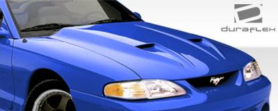 Duraflex - Ford Mustang Duraflex Mach 1 Hood - 1 Piece - 102256 - Image 4