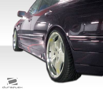 Duraflex - Mercedes-Benz E Class Duraflex LR-S Side Skirts Rocker Panels - 2 Piece - 103492 - Image 2