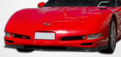 Carbon Creations - Chevrolet Corvette Carbon Creations Vortex Front Lip Under Spoiler Air Dam - 1 Piece - 106144 - Image 2