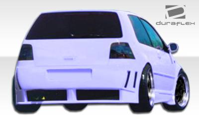 Duraflex - Volkswagen Golf GTI Duraflex Piranha Rear Bumper Cover - 1 Piece - 103120 - Image 3