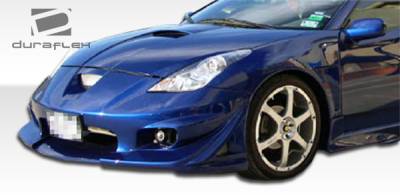 Duraflex - Toyota Celica Duraflex Vader SE Front Bumper Cover - 1 Piece - 100200 - Image 3