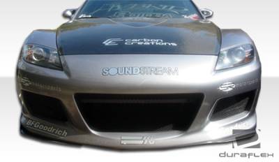 Duraflex - Mazda RX-8 Duraflex M-1 Speed Front Bumper Cover - 1 Piece - 100582 - Image 4