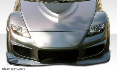 Duraflex - Mazda RX-8 Duraflex Vader Front Bumper Cover - 1 Piece - 100589 - Image 2