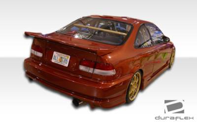 Duraflex - Honda Civic 2DR & 3DR Duraflex Bomber Side Skirts Rocker Panels - 2 Piece - 101719 - Image 5