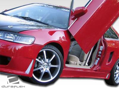 Duraflex - Honda Accord 2DR Duraflex B-2 Side Skirts Rocker Panels - 2 Piece - 101956 - Image 2