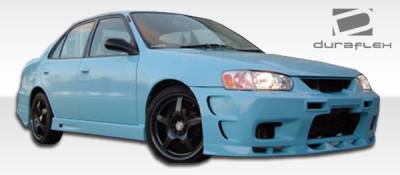 Duraflex - Toyota Corolla Duraflex Bomber Side Skirts Rocker Panels - 2 Piece - 102033 - Image 4