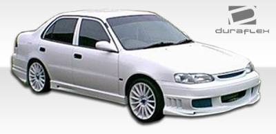 Duraflex - Toyota Corolla Duraflex Bomber Side Skirts Rocker Panels - 2 Piece - 102033 - Image 2