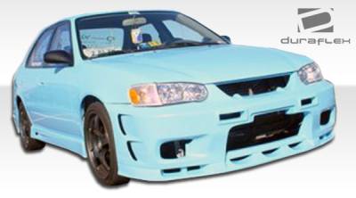 Duraflex - Toyota Corolla Duraflex Bomber Side Skirts Rocker Panels - 2 Piece - 102033 - Image 5