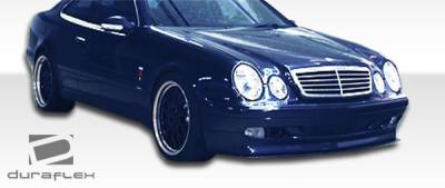 Duraflex - Mercedes-Benz CLK Duraflex BR-S Front Lip Under Spoiler Air Dam - 1 Piece - 102322 - Image 5