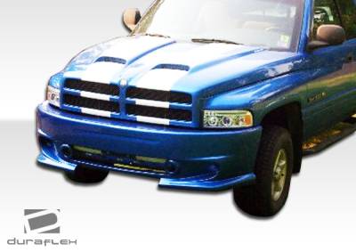 Duraflex - Dodge Ram Duraflex Phantom Front Bumper Cover - 1 Piece - 103059 - Image 3