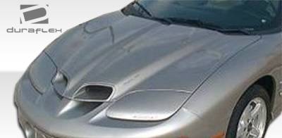 Duraflex - Pontiac Firebird Duraflex WS-6 Hood - 1 Piece - 103062 - Image 6