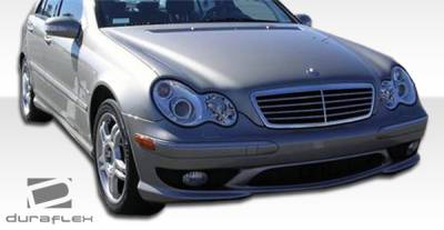 Duraflex - Mercedes-Benz C Class Duraflex AMG Look Front Bumper Cover - 1 Piece - 103077 - Image 2