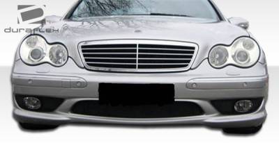 Duraflex - Mercedes-Benz C Class Duraflex AMG Look Front Bumper Cover - 1 Piece - 103077 - Image 3