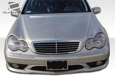 Duraflex - Mercedes-Benz C Class Duraflex AMG Look Front Bumper Cover - 1 Piece - 103077 - Image 4