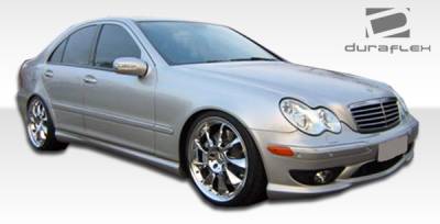 Duraflex - Mercedes-Benz C Class Duraflex AMG Look Front Bumper Cover - 1 Piece - 103077 - Image 5