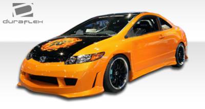 Extreme Dimensions 16 - Honda Civic 2DR Duraflex Type M Front Bumper Cover - 1 Piece - 103335 - Image 4