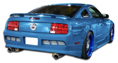 Duraflex - Ford Mustang Duraflex GT Concept Rear Bumper Cover - 1 Piece - 103637 - Image 1