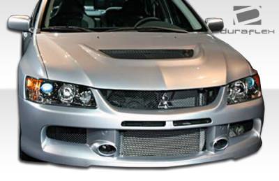 Duraflex - Mitsubishi Lancer Duraflex MR Edition Front Bumper Cover - 1 Piece - 104456 - Image 2