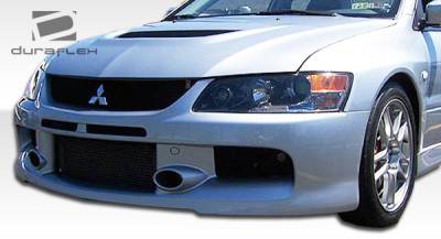 Duraflex - Mitsubishi Lancer Duraflex MR Edition Front Bumper Cover - 1 Piece - 104456 - Image 3