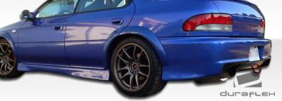 Duraflex - Subaru Impreza Duraflex S-Sport Rear Bumper Cover - 1 Piece - 104496 - Image 3