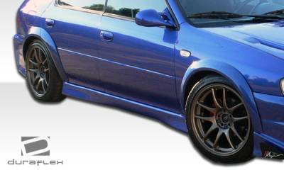 Duraflex - Subaru Impreza Duraflex S-Sport Side Skirts Rocker Panels - 2 Piece - 104497 - Image 2