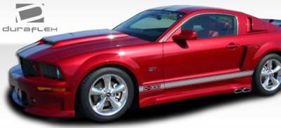 Duraflex - Ford Mustang Duraflex CVX Side Skirts Rocker Panels - 2 Piece - 104921 - Image 3