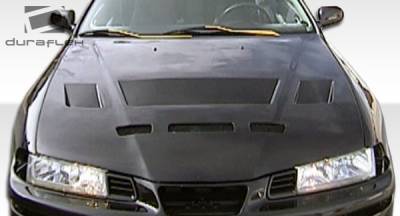 Duraflex - Honda Prelude Duraflex Predator Hood - 1 Piece - 105552 - Image 2