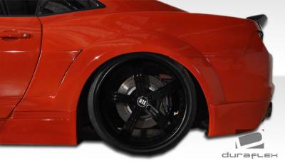 Duraflex - Chevrolet Camaro Duraflex Hot Wheels Wide Body Rear Fender Flares - 2 Piece - 105818 - Image 2