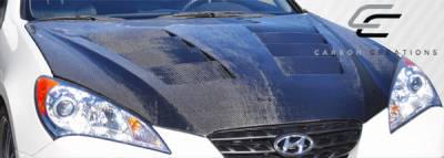 Carbon Creations - Hyundai Genesis 2DR Circuit Carbon Fiber Body Kit- Hood 105838 - Image 3