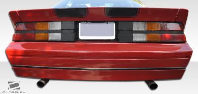 Duraflex - Chevrolet Camaro Duraflex Iroc-Z Look Rear Bumper Cover - 3 Piece - 106450 - Image 3