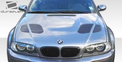 Duraflex - BMW 3 Series 2DR Duraflex GT-R Look Hood - 1 Piece - 107179 - Image 5